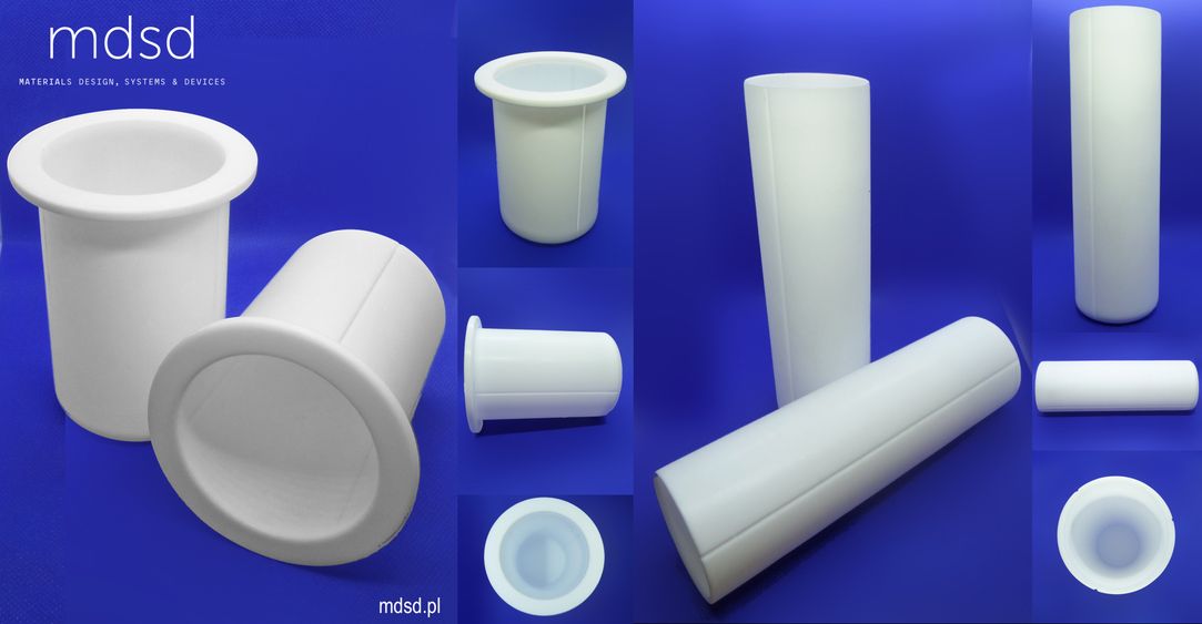 PTFE containers